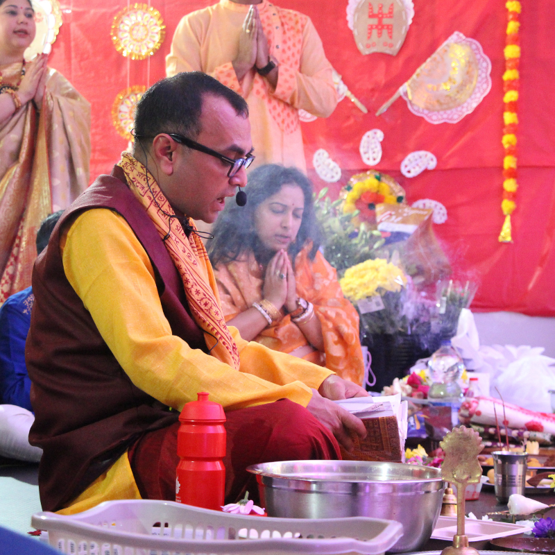 portrait kumari puja